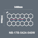 DecorBites™ Hexagon LED Ceiling Light: High-Performance, Best-Selling, Honeycomb Design