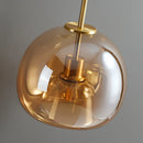 DecorBites™ Glass Ball LED Ceiling Light: Modern Living Room Lighting for Aisle, Bedroom, Kitchen
