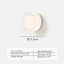 DecorBites™ Amber Jelly LED Wall Sconce Light for Bedside Room Decor, Smoke Grey