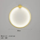 DecorBites™ Gold Black Ring LED Wall Light Living Room Bedroom Lamp Seconce