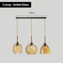 DecorBites™ Glass Chandelier Pendant Lights for Bedside, Kitchen, Restaurant, Bar, Home Lighting