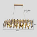 DecorBites™ Crystal Dimmable LED Pendant Lights: Modern Indoor Artistic Hanging Lamps
