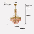 DecorBites™ Crystal LED Ceiling Chandelier for Dinning Room