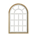 DecorBites™ Gothic Rose Window Carved Mirror for Wall Decor in Living Room or Bedroom
