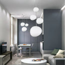 DecorBites™ Glass Ball LED Pendant Light - White Nordic Hanging Fixture