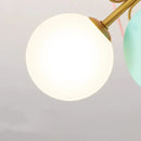DecorBites™ Kids LED Ceiling Light: Iron Sheet Glass Chandelier