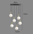 DecorBites™ LED Ceiling Lamp Chandelier: Modern Decorative Lighting for Bedroom and Dining Room