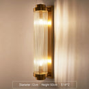 DecorBites™ Gold Crystal Wall Lights: Modern LED Sconce for Bedroom, Living Room & Bathroom