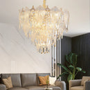 DecorBites™ French Crystal Chandelier Cream Wind Lighting Elegant Luxury Lights