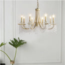 DecorBites™ Crystal Candle Chandelier: Elegant Hanging Lamp for Villa, Dining Room, Bedroom, Living Room