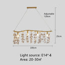 DecorBites™ Crystal Branch Pendant Chandelier for Indoor Decoration Luminaria Fixtures