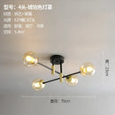 DecorBites™ Glass Ball LED Chandelier Ceiling Light for Living Room and Kitchen