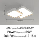 DecorBites™ LED Acrylic Chandelier - Modern Indoor Lighting for Bedroom Kitchen Living Room