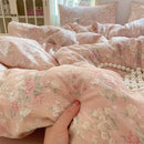 DecorBites™ Double Layer Yarn Bedspread Set King/Queen Breathable Comfortable Bedding