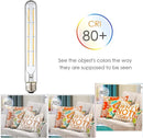 DecorBites™ LED Filament Tubular Edison Bulb 6000K T10 T185 T225 T30 T300 4W 6W 8W