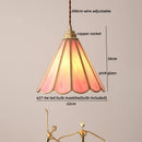DecorBites™ Glass Copper LED Pendant Lamp for Dining Room, Nordic Modern Hanging Light Fixtures