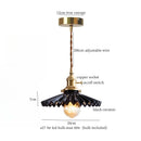 DecorBites™ Lotus Flower Ceramic LED Pendant Lampshade for Home Decor