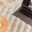 DecorBites™ Luxe Faux Fur Winter Blanket: Premium Warmth & Comfort for Bed or Sofa
