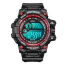 Men LED Digital Watch – Luminous Waterproof Sport Military Wristwatch
