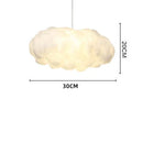 DecorBites™ Cloud Cotton Pendant Light Chandelier for Living Dining Room