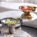 DecorBites™ High-Legged Fruit Bowl Tray for Living Room Coffee Table & Snacks