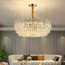 DecorBites™ K9 Crystal Modern Ceiling Chandelier for Living Room Lighting Fixture