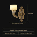 DecorBites™ All Copper Jade Chinese Chandelier: Modern & Simple Living Room Lighting