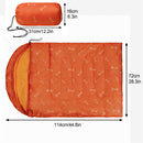 Ultra Deluxe Little Camper Sleeping Bag - Orange
