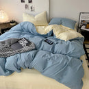 DecorBites™ Cotton Bed Sets Comforter Cover Set with Corner Ties