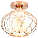 DecorBites™ Gold Iron Cage Ceiling Light Modern Nordic Decor Retro Loft Fixture E27