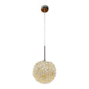 DecorBites™ Crystal Ball Pendant Light: Warm & Romantic Bedhead Luxury Lighting