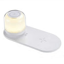 DecorBites™ LED Light Wireless Charger Table Lamp for iPhone Samsung Huawei - Wireless Charging Pad