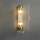 DecorBites™ Art Deco Stainless Steel Crystal LED Wall Sconce Black Gold Bedroom Corridor