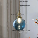 DecorBites™ Bubble Glass Ball LED Pendant Lamp with Copper Knob Switch - Nordic Modern Home Decor