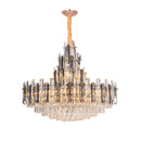 DecorBites™ Crystal LED Oval Round Chandelier Hanging Lamp - Dimmable Ceiling Pendant