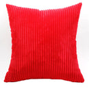 DecorBites™ Corduroy Pillow Cover: Striped Cushion for Sofa Bed - Nordic Home Decor
