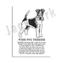 DecorBites™ Dog Breed Poster featuring Rhodesian Ridgeback, Havanese, and More