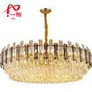 DecorBites™ K9 Crystal Modern Ceiling Chandelier for Living Room Lighting Fixture