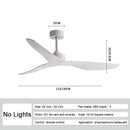 DecorBites™ Industrial Wind Ceiling Fans ABS Blades Remote Control Silent Operation