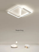 DecorBites™ Geometric LED Ceiling Lamp | Modern Nordic Bedroom Study Light