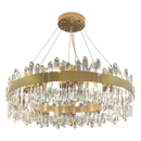 DecorBites™ Crystal Chandelier: Post-Modern High-End Luxury for Living Room, Bedroom, and Restaurant