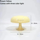 DecorBites™ Designer LED Mushroom Table Lamp for Modern Minimalist Decor Lighting in Bedroom & Living Room