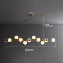 DecorBites™ LED Pendant Chandeliers for Modern Living and Dining Room Lighting