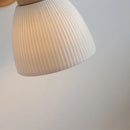 DecorBites™ Ceramic Wood Wall Light Fixture, Modern Nordic LED Sconce Bedside Lamp