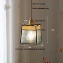 DecorBites™ Glass LED Pendant Lamp Adjustable Loft Kitchen Light Fixture