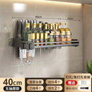 DecorBites™ Kitchen Organizer Rack - Multi-Functional Wall-Mounted Spice & Utensil Storage