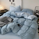 DecorBites™ Cotton Bed Sets Comforter Cover Set with Corner Ties