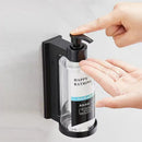 DecorBites™ Amber Soap Dispenser & Shampoo Bottles Set for Drill-Free Bathroom Storage