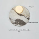 DecorBites™ Glass Globe LED Wall Lamp Nordic Modern Stone Bathroom Mirror Light