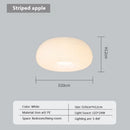 DecorBites™ Cream Apple LED Pendant Light for Cozy Illumination in Home Décor